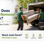 How junk removal works with professional furniture pickup and disposal